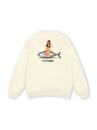 Ocean Vibes With Bikini Girl Sweater