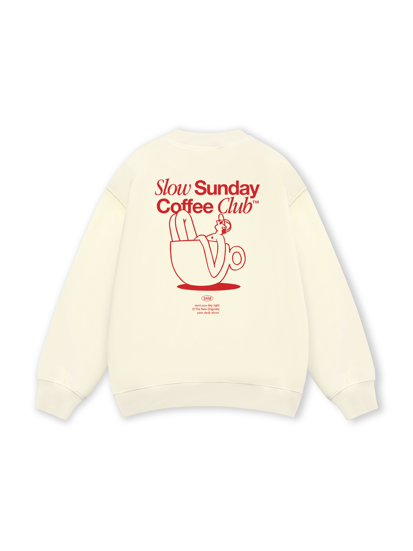 Slow Sunday Coffee Club Sweater