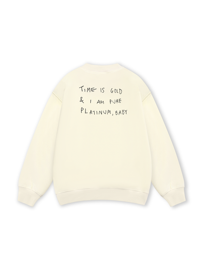 Time Is Gold Sweater