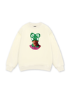 Summer Dopamine Kitty Cap Pink Gradient Sweater