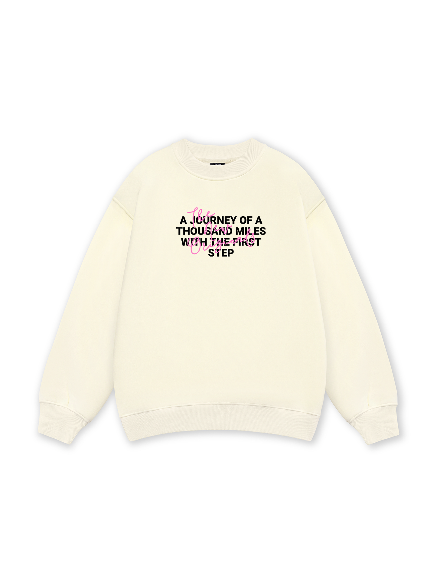 Be Bold The First Step Sweater