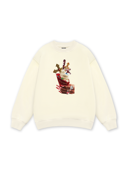 Gem Cross Ice Cream Sweater