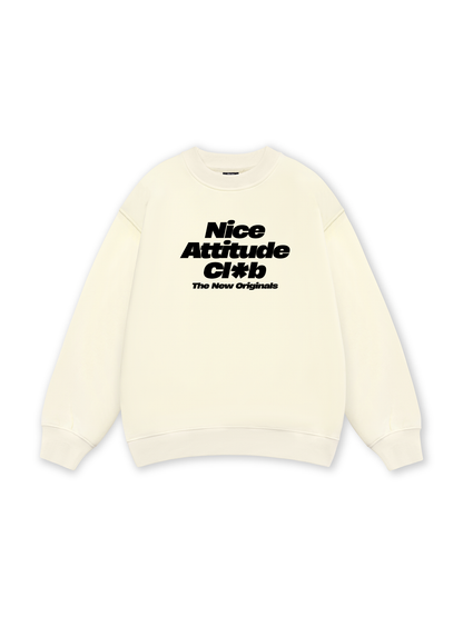 Life Vibe Nice Attitude Sweater
