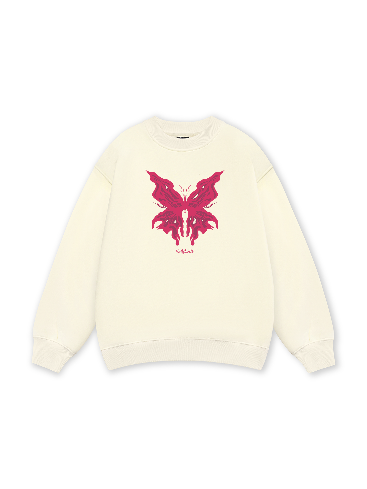 Pink Butterfly Sweater