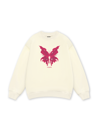 Pink Butterfly Sweater