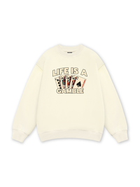Lucky Life Is A Gamble Sweater