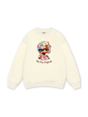 Colorful Plush Doll Head Cover Cartoon girl Sweater