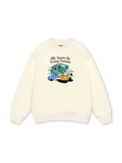 Life Starts By Going Outside Sweater