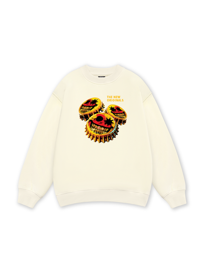 Gangster Smile Cap Art Sweater