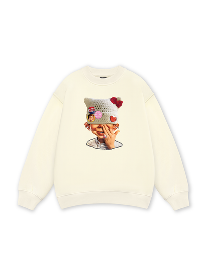 Badge DIY_ bad boy_s woolen hat Sweater