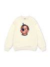 Funny spoon-covered face boy Sweater