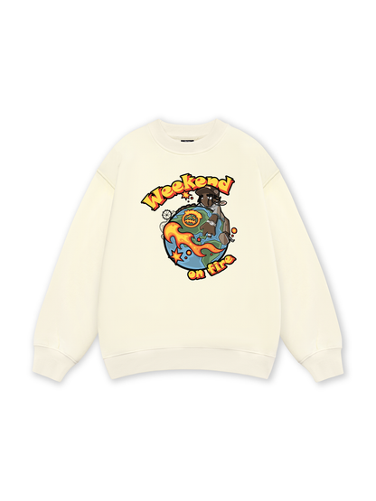 Weekend On Fire Sweater
