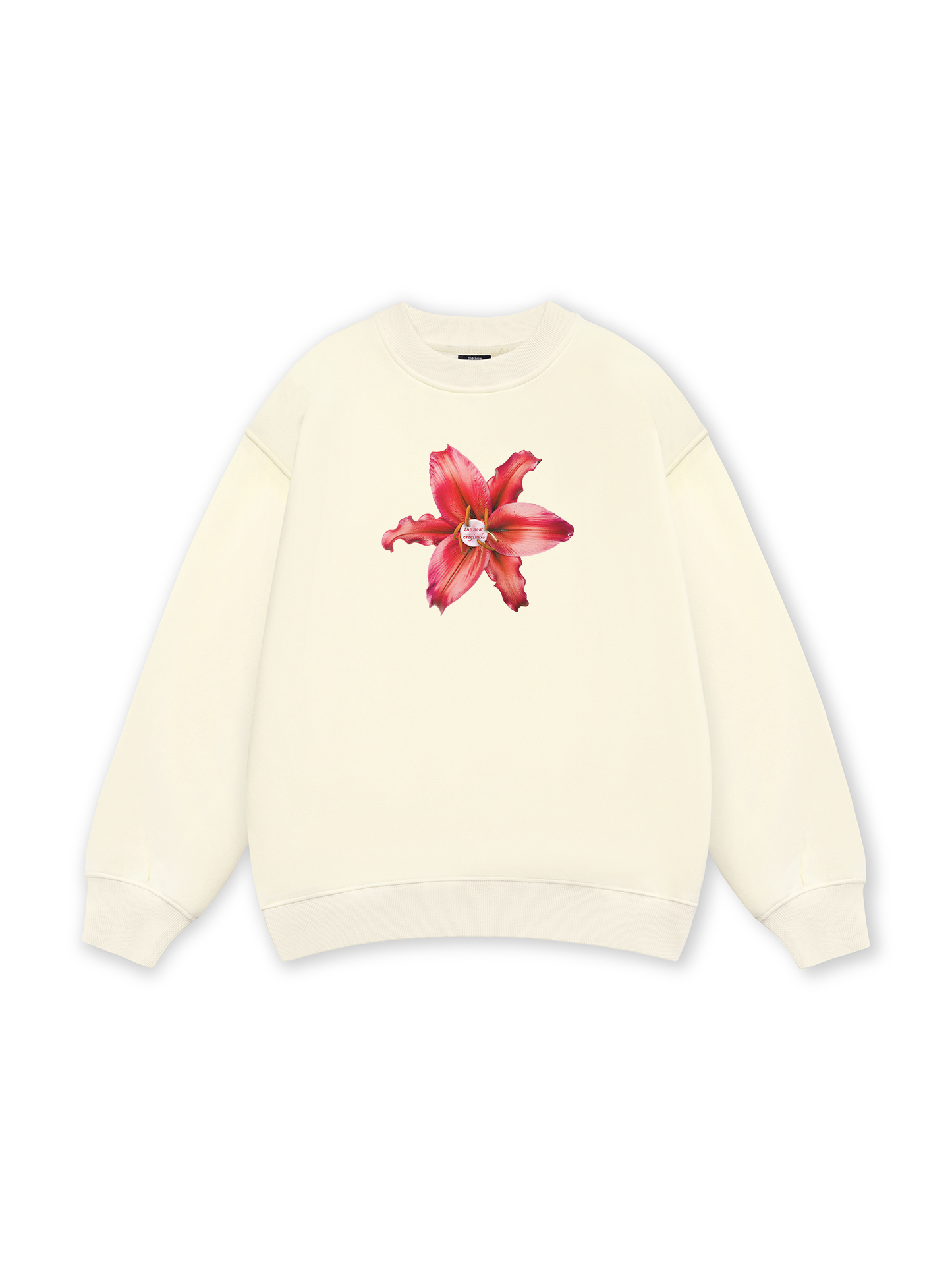 Pearl Lily Flower Sweater