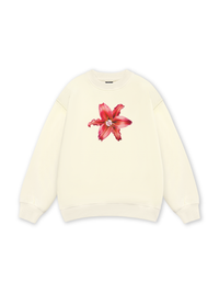Pearl Lily Flower Sweater