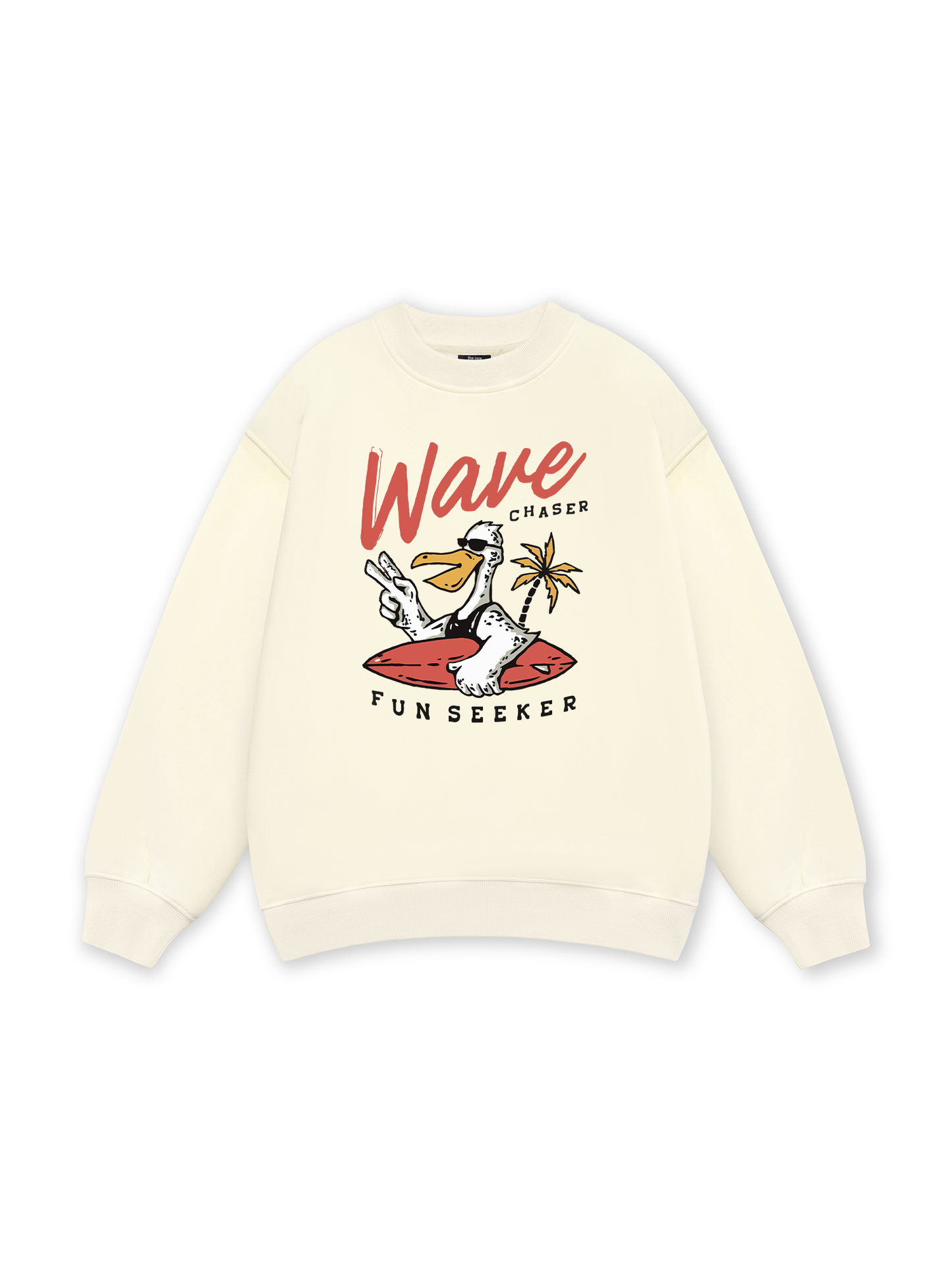 Ocean Duck Waves Sweater
