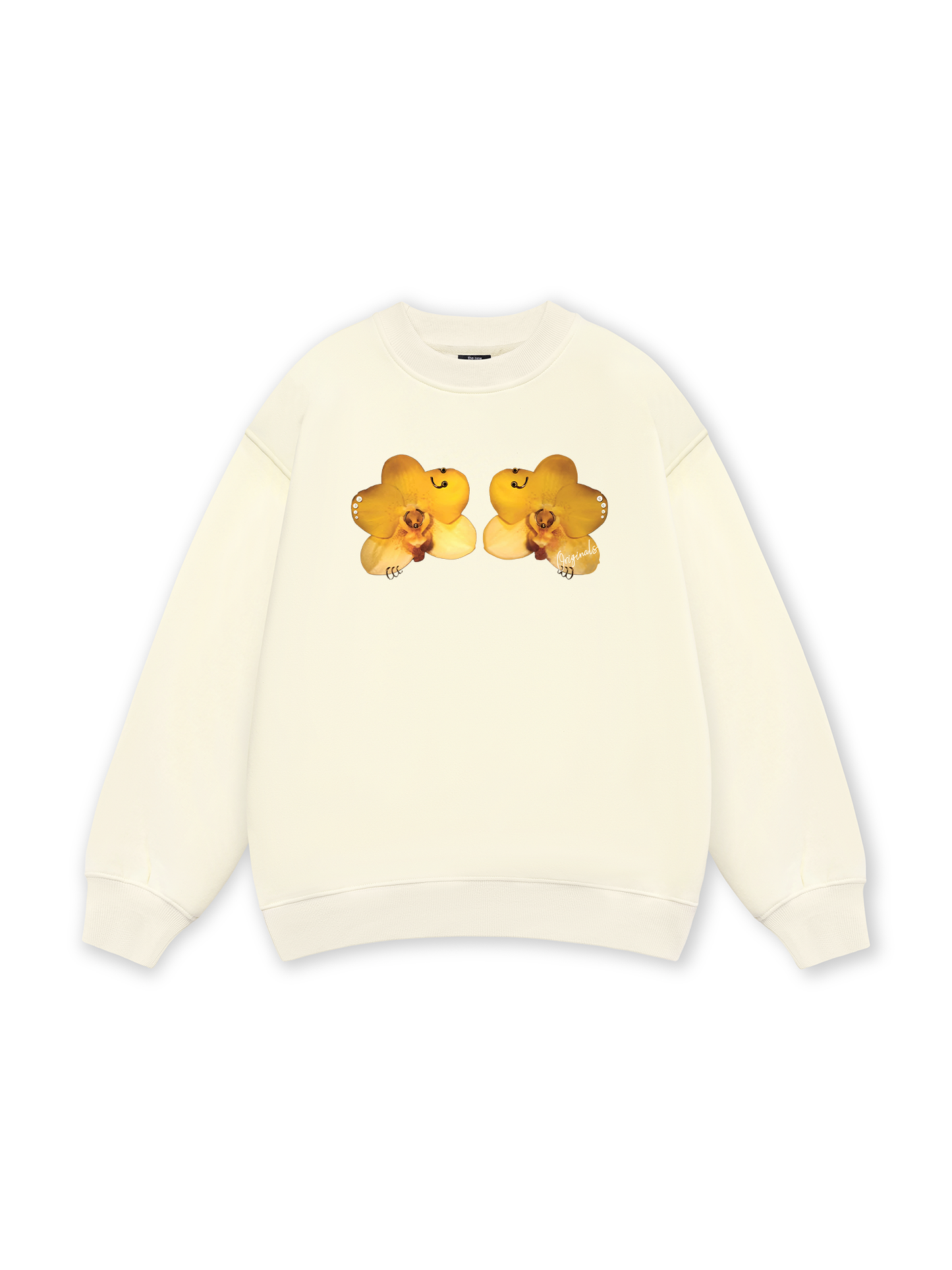 Flower Piercing Art Sweater