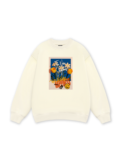 Be Bold Wellcome Happiness Sweater