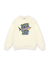 Ocean Beach Vibes Shark Sweater