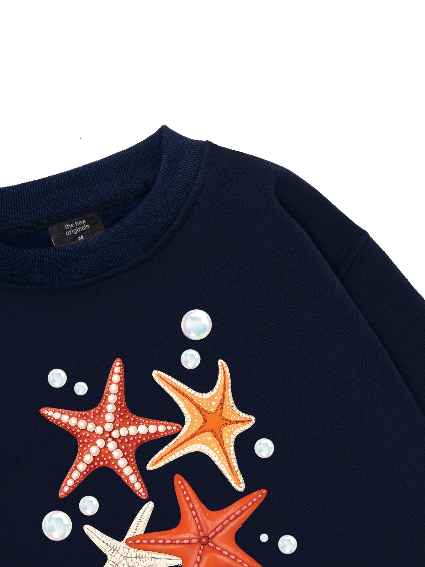 Ocean Orange StarFish  Sweater