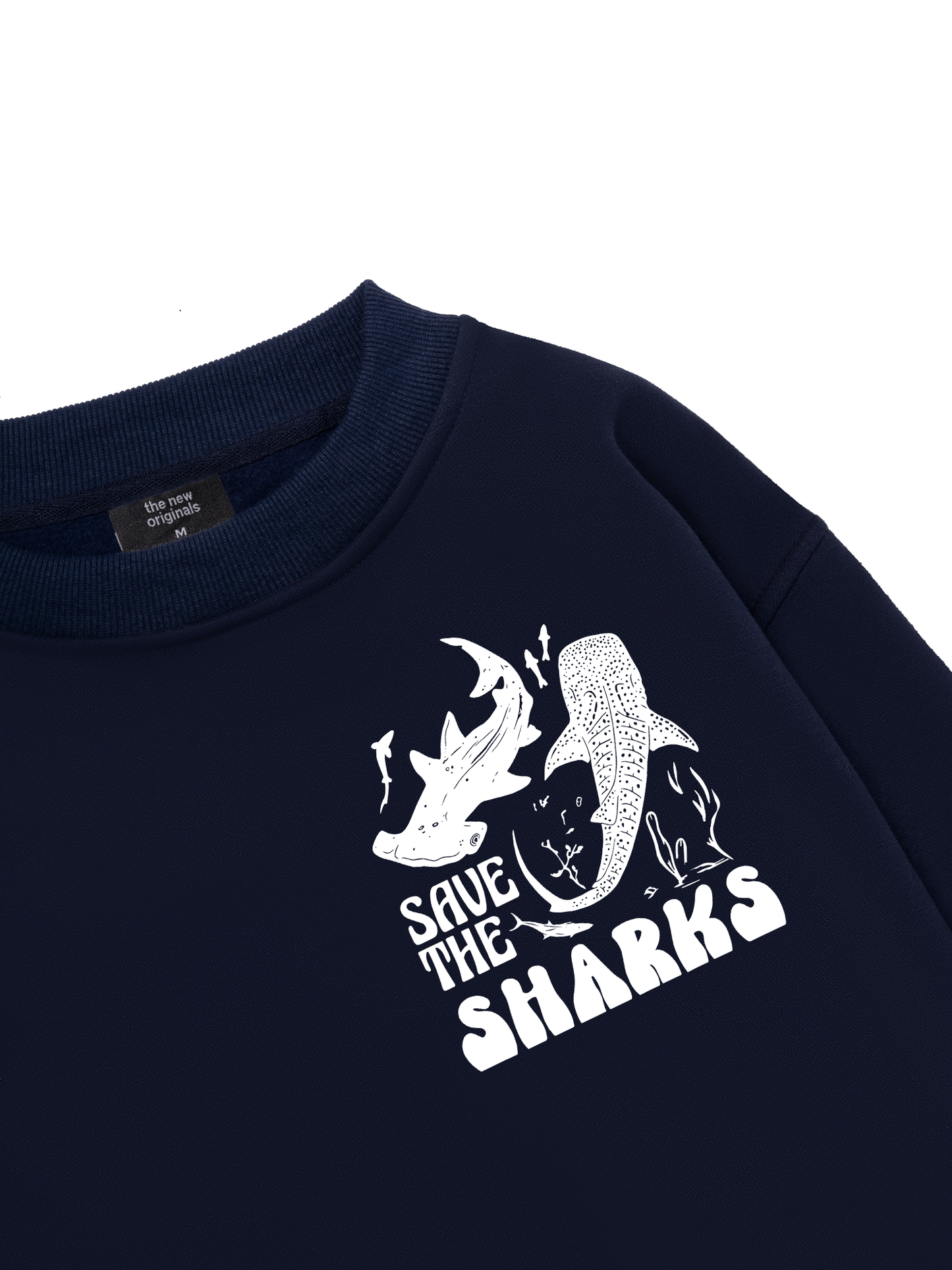 Ocean Save The Shark Sweater