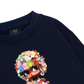 Colorful Plush Doll Head Cover Cartoon girl Sweater