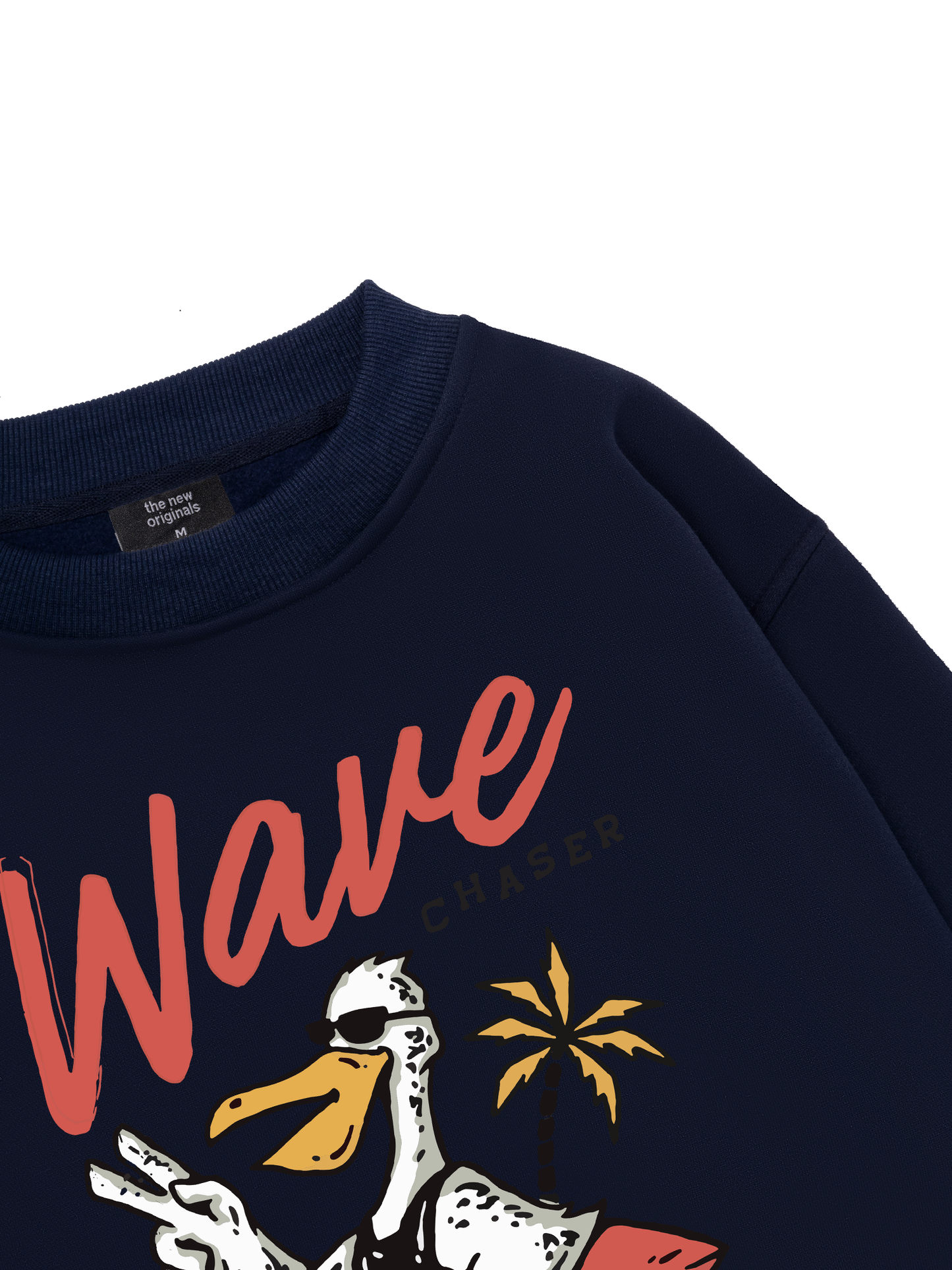 Ocean Duck Waves Sweater