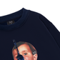 Funny spoon-covered face boy Sweater