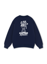 Coffee & Flowers Oversized Sweater