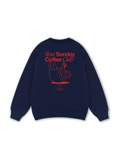 Slow Sunday Coffee Club Sweater
