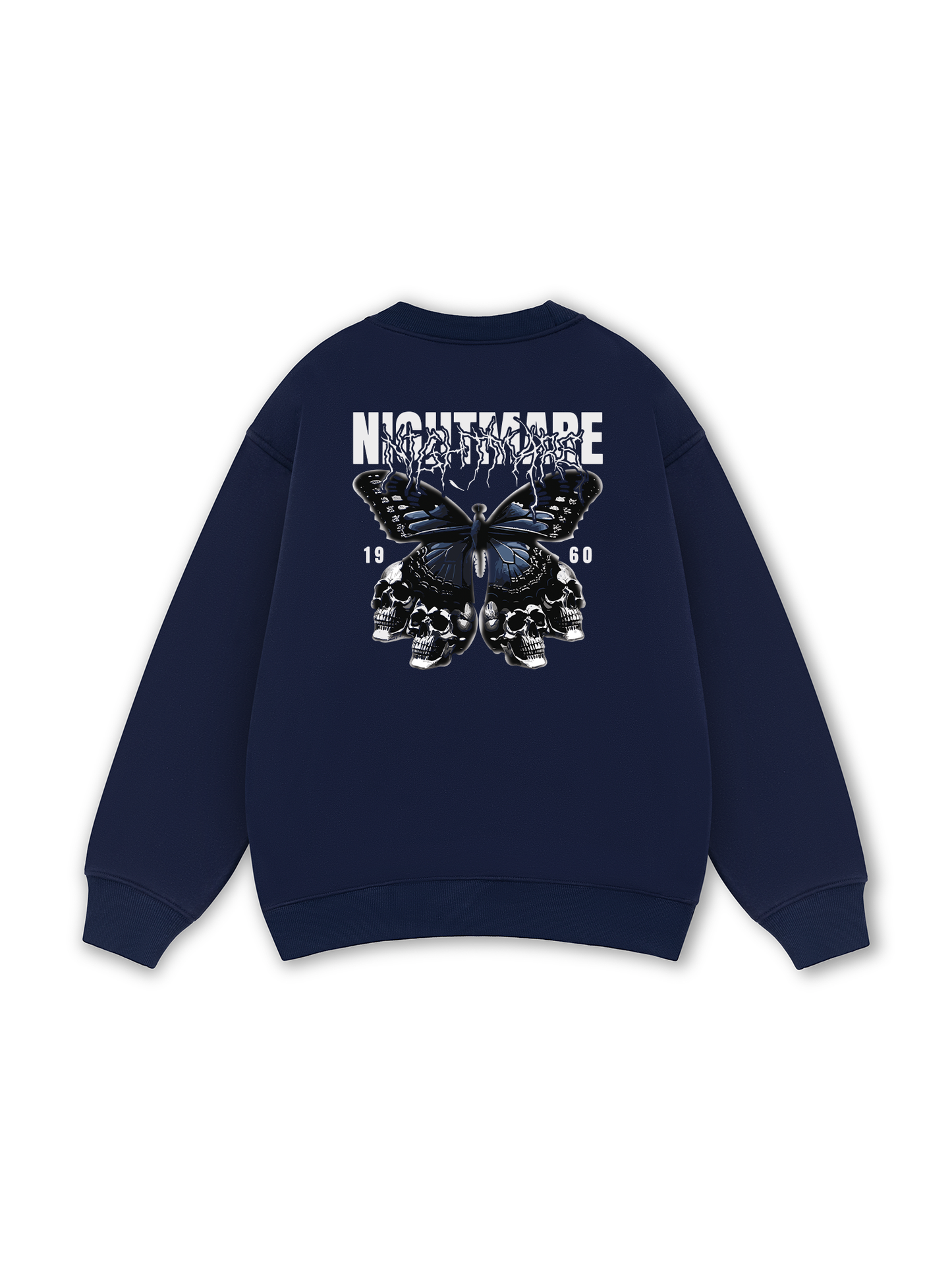 Butterfly Skull Sweater