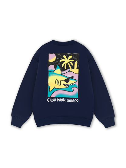 Ocean Cute Shark Sweater