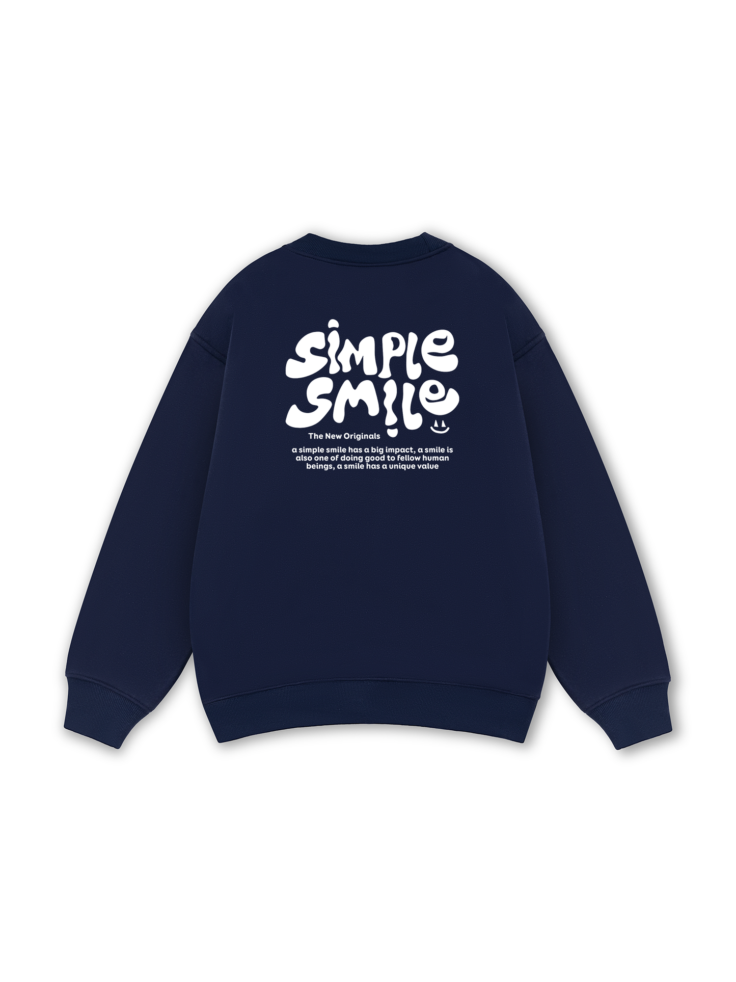Be Bold Simple Smile Sweater