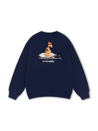Ocean Vibes With Bikini Girl Sweater