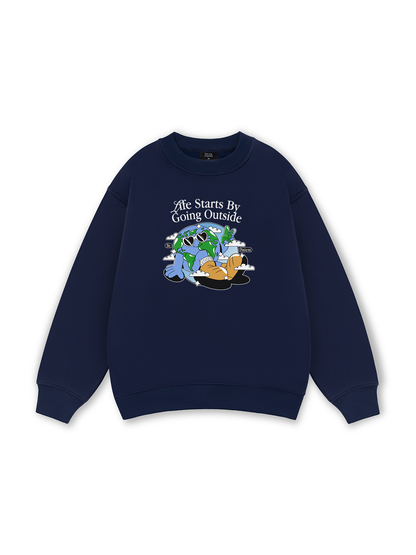 Life Starts By Going Outside Sweater