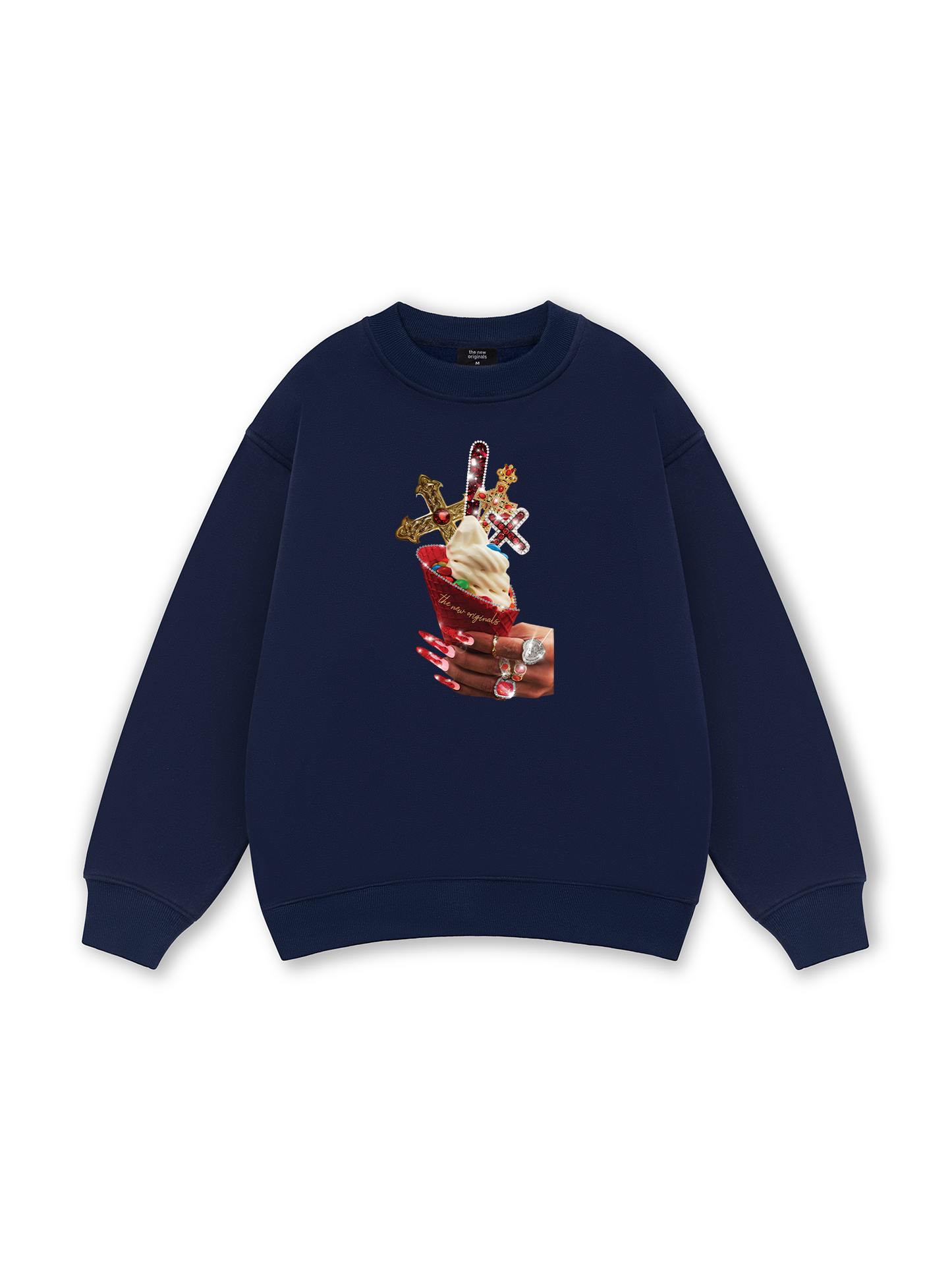 Gem Cross Ice Cream Sweater