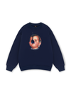 Funny spoon-covered face boy Sweater