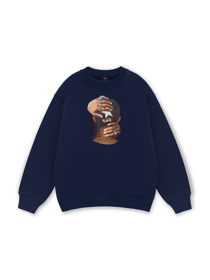BOUNCE BACK© Star Hairstyle Sweater