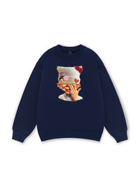 Badge DIY_ bad boy_s woolen hat Sweater
