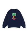 Summer Dopamine Kitty Cap Pink Gradient Sweater