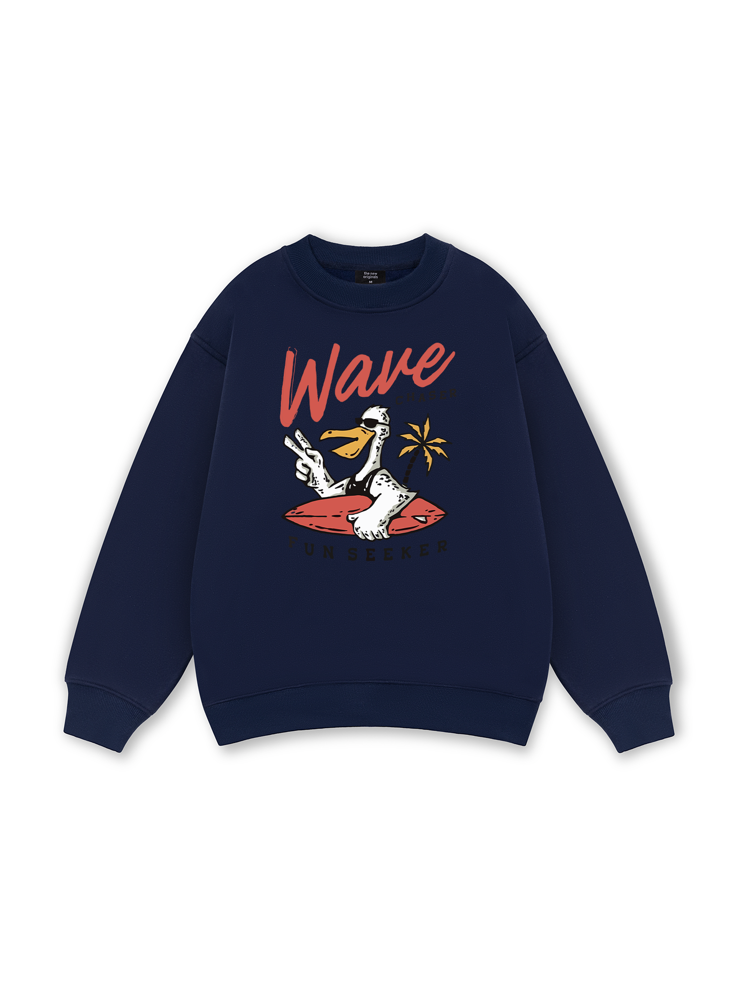Ocean Duck Waves Sweater