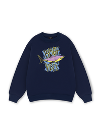 Ocean Beach Vibes Shark Sweater
