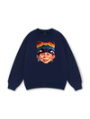 Bad Boy & Rainbow Crochet Hat Sweater