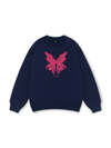 Pink Butterfly Sweater