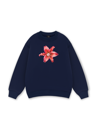 Pearl Lily Flower Sweater