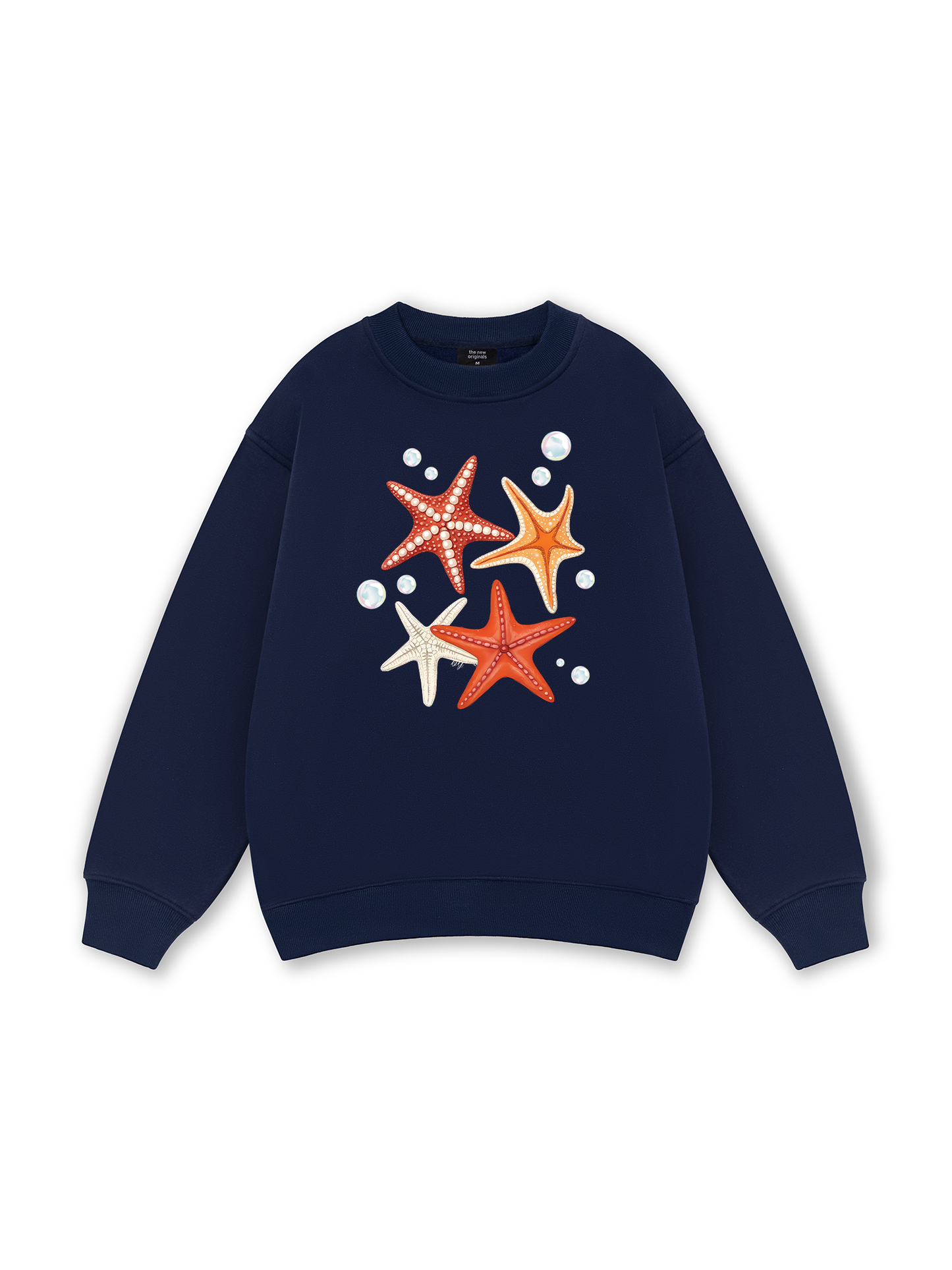 Ocean Orange StarFish  Sweater