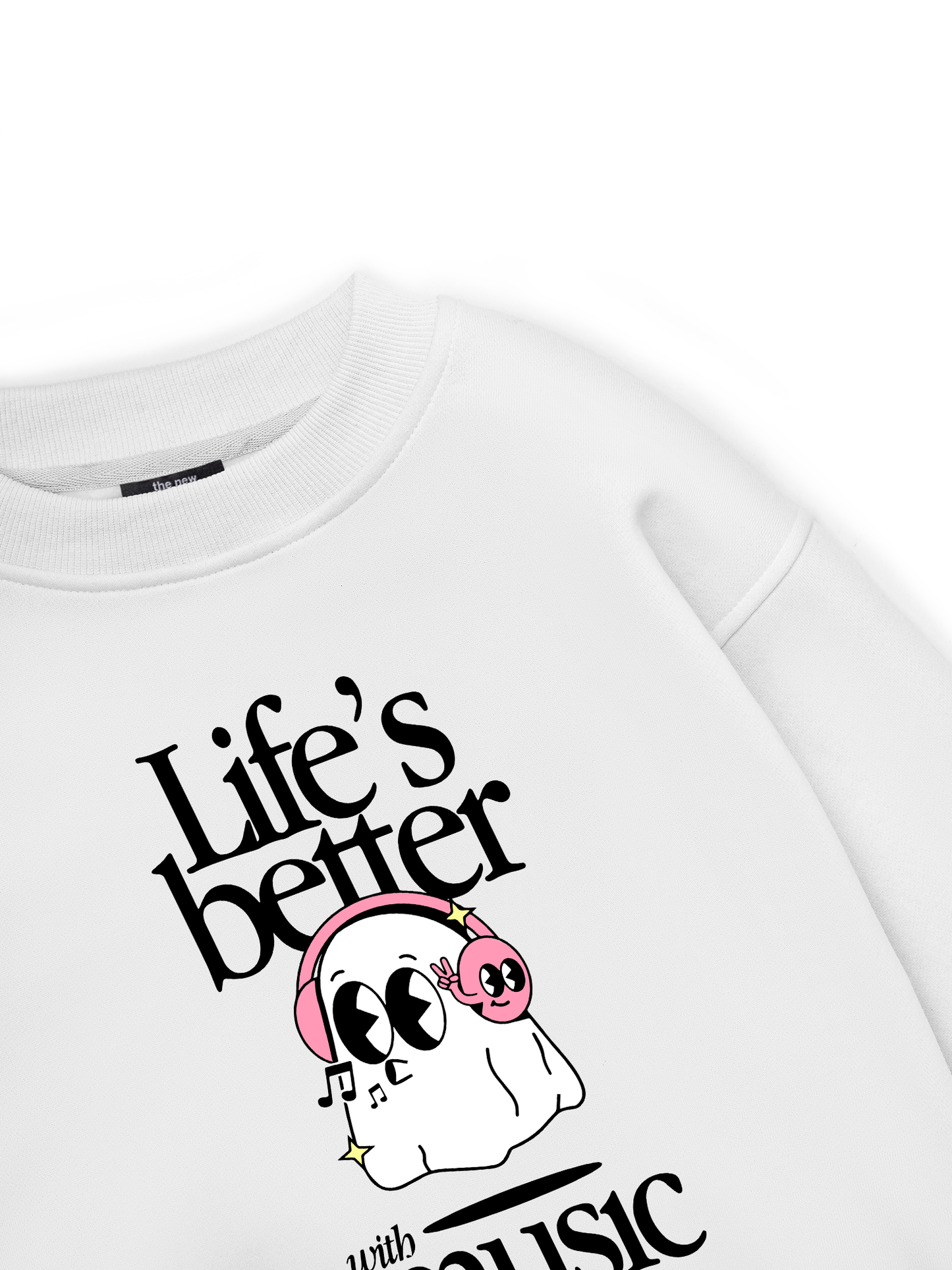 Life_s Better With Music Sweater