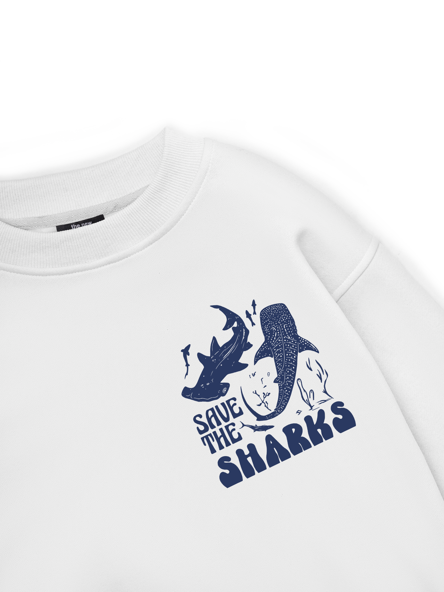 Ocean Save The Shark Sweater