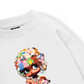 Colorful Plush Doll Head Cover Cartoon girl Sweater