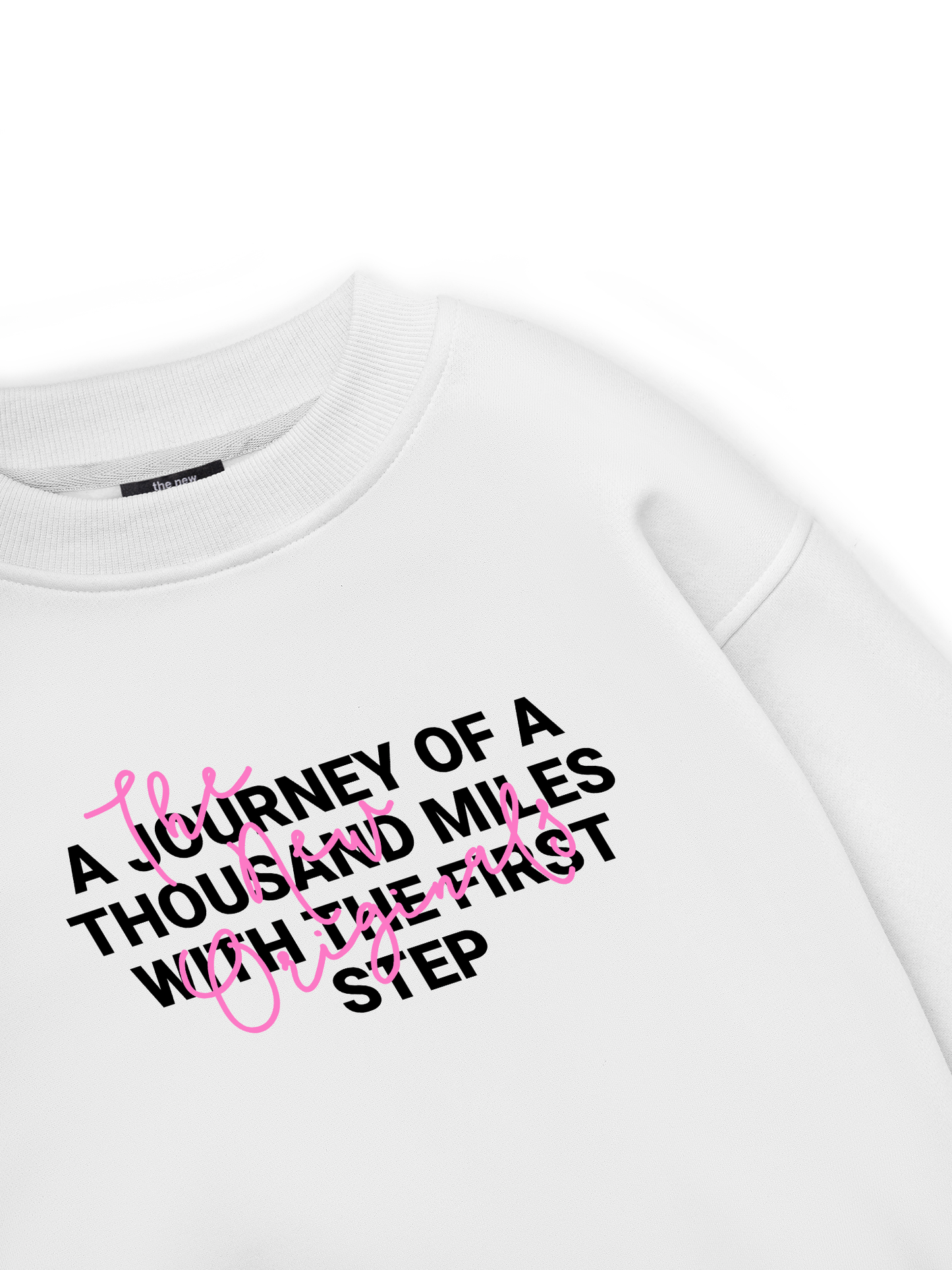 Be Bold The First Step Sweater