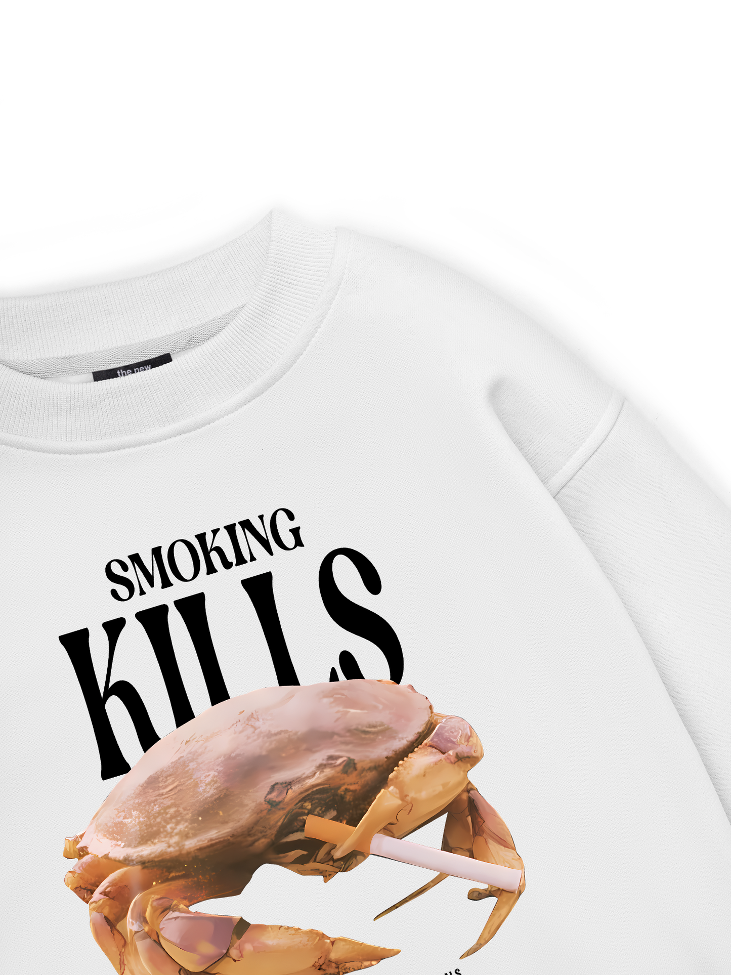 Ocean Smoking Kills Sweater